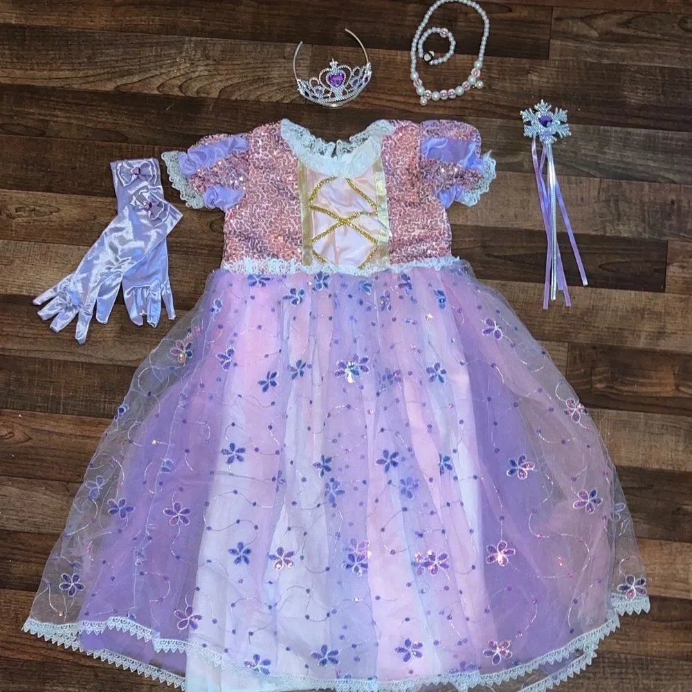 Sparkling Lilac Fairy Costume Set